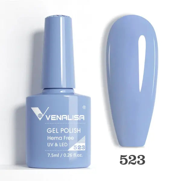 Venalisa HEMA TPO FREE Nail Gel Polish Glitter Gorgeous Full Coverage Soak Off UV LED French Nail Jelly Pink Nude