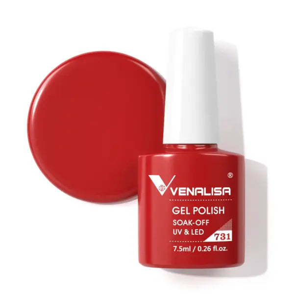 Venalisa HEMA TPO FREE Nail Gel Polish Glitter Gorgeous Full Coverage Soak Off UV LED French Nail Jelly Pink Nude