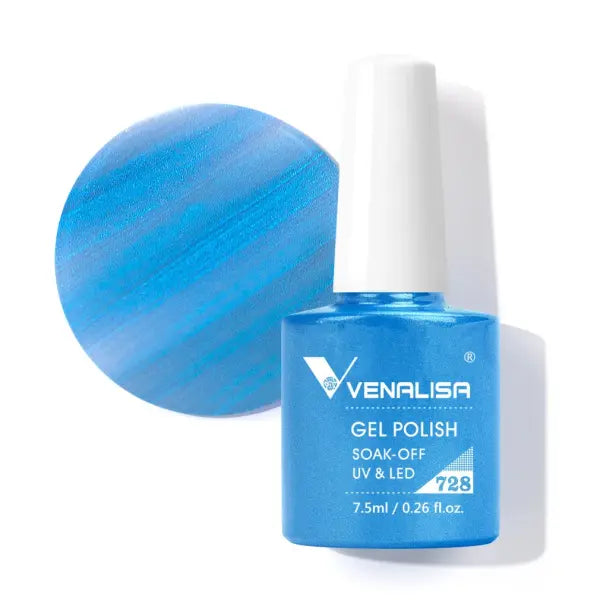 Venalisa HEMA TPO FREE Nail Gel Polish Glitter Gorgeous Full Coverage Soak Off UV LED French Nail Jelly Pink Nude