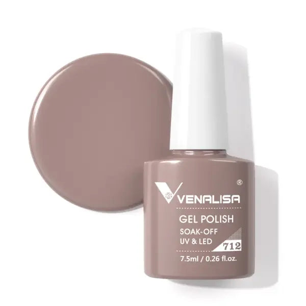 Venalisa HEMA TPO FREE Nail Gel Polish Glitter Gorgeous Full Coverage Soak Off UV LED French Nail Jelly Pink Nude