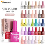 Venalisa HEMA TPO FREE Nail Gel Polish Glitter Gorgeous Full Coverage Soak Off UV LED French Nail Jelly Pink Nude