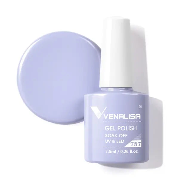Venalisa HEMA TPO FREE Nail Gel Polish Glitter Gorgeous Full Coverage Soak Off UV LED French Nail Jelly Pink Nude