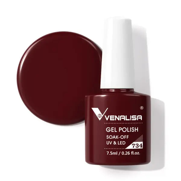 Venalisa HEMA TPO FREE Nail Gel Polish Glitter Gorgeous Full Coverage Soak Off UV LED French Nail Jelly Pink Nude