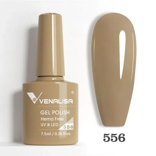 Venalisa HEMA TPO FREE Nail Gel Polish Glitter Gorgeous Full Coverage Soak Off UV LED French Nail Jelly Pink Nude
