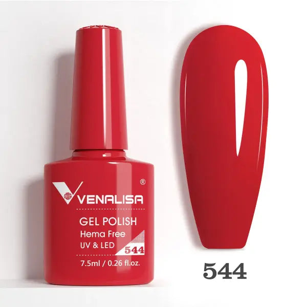 Venalisa HEMA TPO FREE Nail Gel Polish Glitter Gorgeous Full Coverage Soak Off UV LED French Nail Jelly Pink Nude