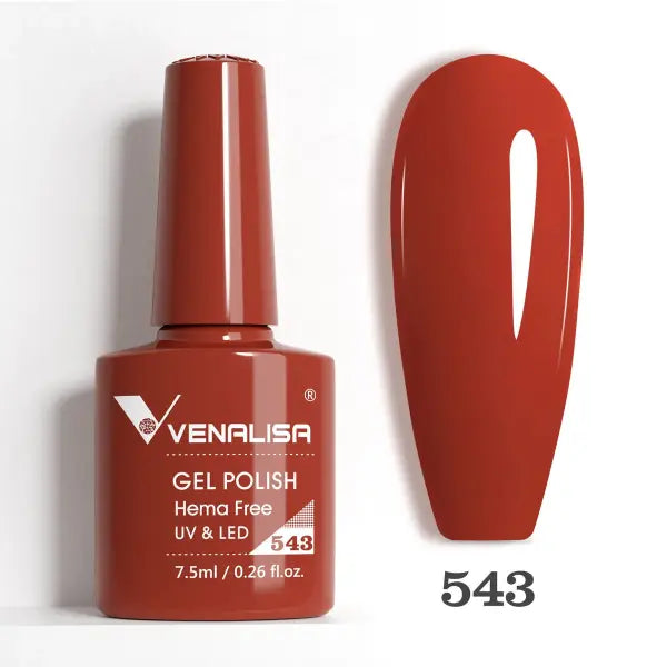 Venalisa HEMA TPO FREE Nail Gel Polish Glitter Gorgeous Full Coverage Soak Off UV LED French Nail Jelly Pink Nude