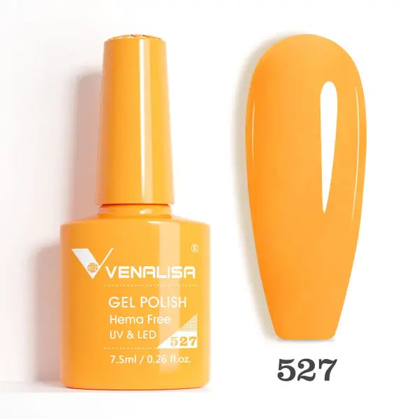 Venalisa HEMA TPO FREE Nail Gel Polish Glitter Gorgeous Full Coverage Soak Off UV LED French Nail Jelly Pink Nude