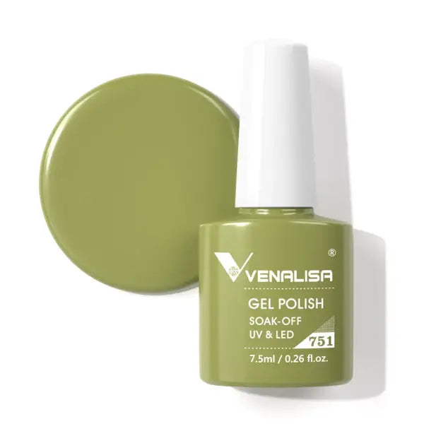 Venalisa HEMA TPO FREE Nail Gel Polish Glitter Gorgeous Full Coverage Soak Off UV LED French Nail Jelly Pink Nude