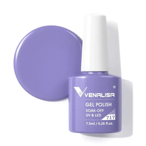 Venalisa HEMA TPO FREE Nail Gel Polish Glitter Gorgeous Full Coverage Soak Off UV LED French Nail Jelly Pink Nude