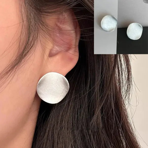 VENTFILLE 925 Sterling Silver CZ Star Moon Asymmetric Hoop Earrings for Women Girls Gold Silver Color Party Jewelry