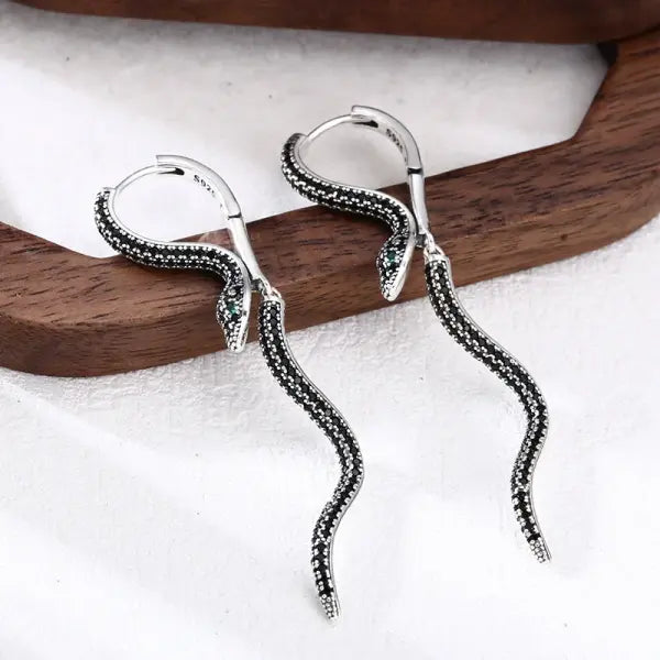 VENTFILLE 925 Sterling Silver CZ Star Moon Asymmetric Hoop Earrings for Women Girls Gold Silver Color Party Jewelry