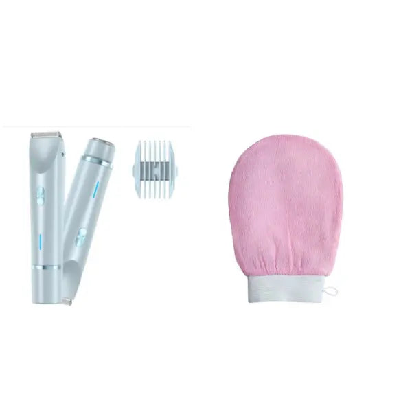 Versatile Body Hair Removal Device and Bikini Trimmer - Blue set1 / USB - Hair Remover