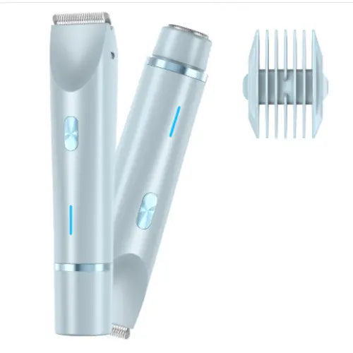 Versatile Body Hair Removal Device and Bikini Trimmer - Blue / USB - Hair Remover