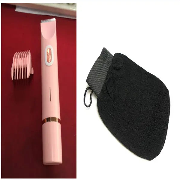 Versatile Body Hair Removal Device and Bikini Trimmer - Pink set1 / USB - Hair Remover