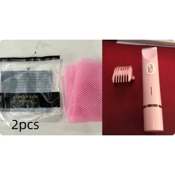 Versatile Body Hair Removal Device and Bikini Trimmer - Pink Set3 / USB - Hair Remover
