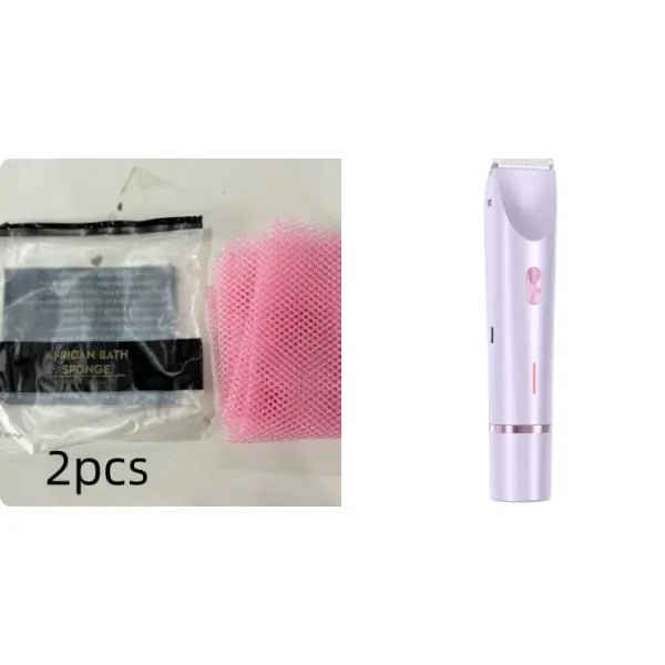Versatile Body Hair Removal Device and Bikini Trimmer - Purple Set3 / USB - Hair Remover