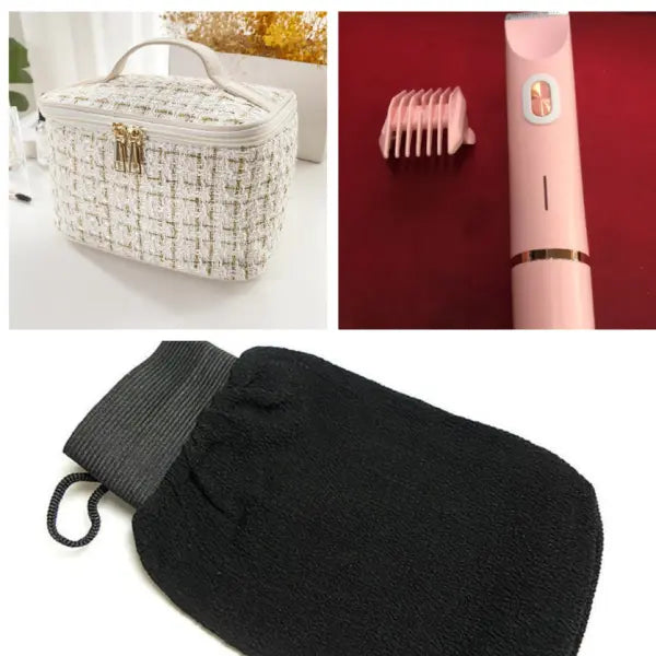 Versatile Body Hair Removal Device and Bikini Trimmer - Set5 / USB - Hair Remover