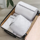Versatile Shoe Washing Bag - Durable Mesh Laundry Bag for Sneakers Running Shoes Socks & Bras with Zipper Closure