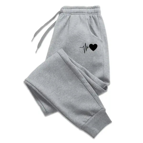 Women’s Soft Versatile Joggers New Fashion Baggy Sweatpants & Casual Workout Trousers - Grey / S
