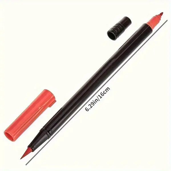 Watercolor markers double ended art set unisex (24 colors) – drawing - Multi