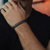 11mm stainless steel link bracelets for men punk style