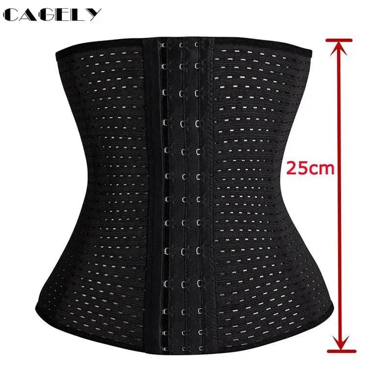 Waist Trainer Cincher: Fajas Body Shaper Underwear - Black2 / 6XL