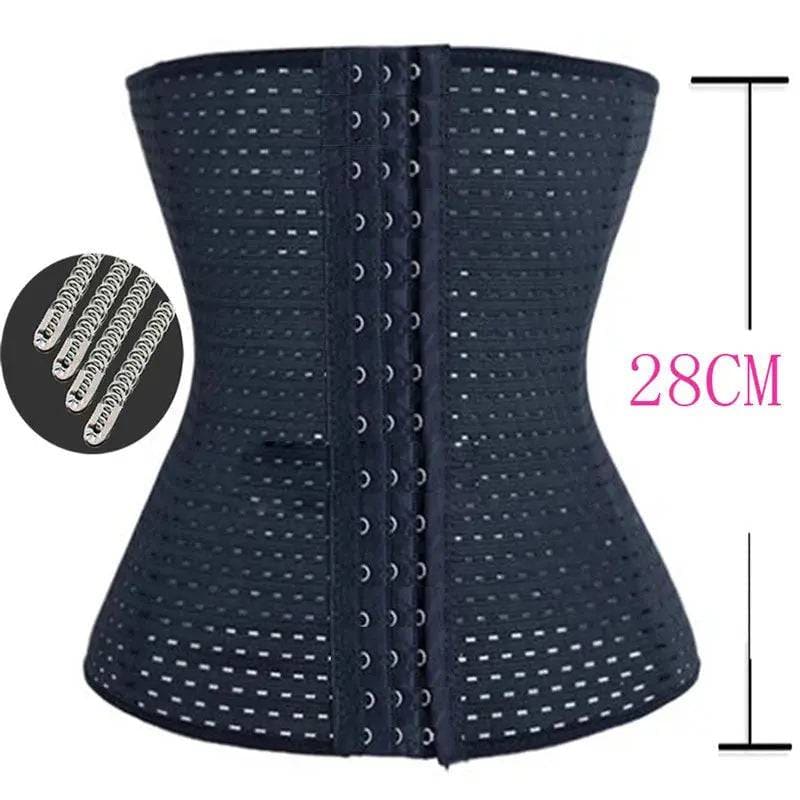 Waist Trainer Cincher: Fajas Body Shaper Underwear - Black5 / 6XL