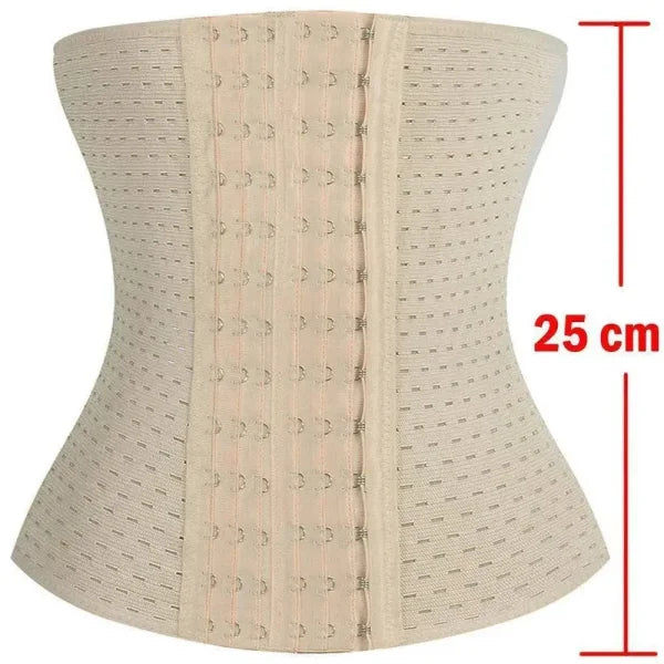 Waist Trainer Cincher: Fajas Body Shaper Underwear - Beige3 / 6XL