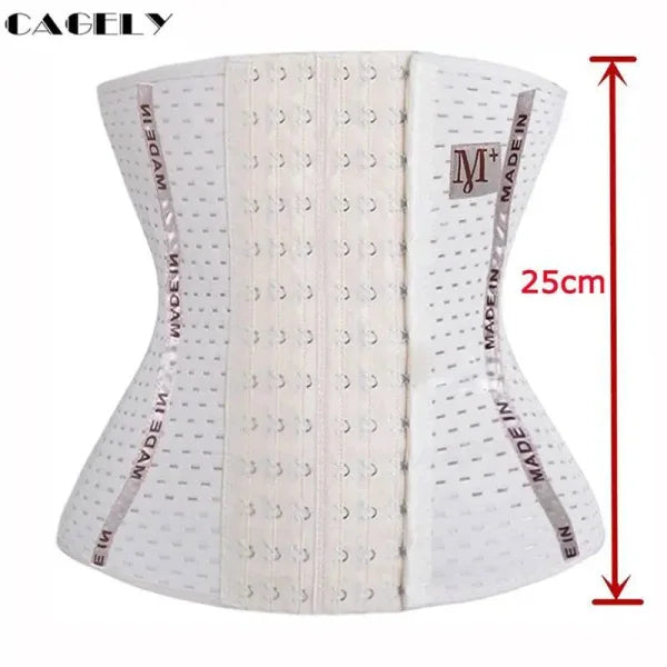 Waist Trainer Cincher: Fajas Body Shaper Underwear - Beige4 / 2XL