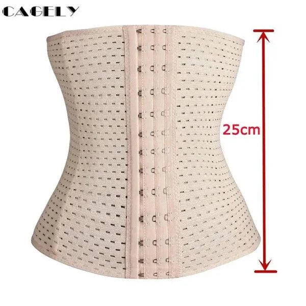 Waist Trainer Cincher: Fajas Body Shaper Underwear - Beige2 / XL