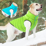 Reversible Winter Dog Jacket – Thick 3-Layer Waterproof Vest for Small & Large Dogs