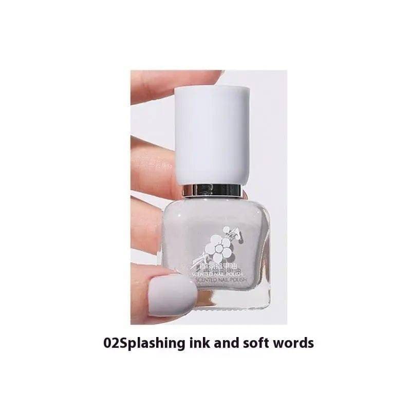 Water-Based Nail Polish - Quick-Drying and Long-Lasting Formula - 02 Splash Ink Soft Language / 11ml