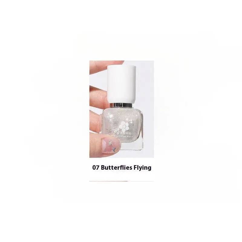 Water-Based Nail Polish - Quick-Drying and Long-Lasting Formula - 07 Butterfly Fluttering / 11ml