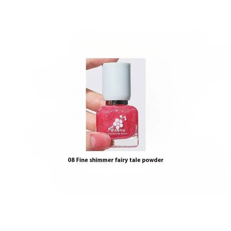 Water-Based Nail Polish - Quick-Drying and Long-Lasting Formula - 08 Fine Glitter / 11ml