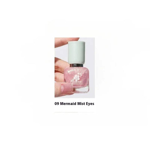 Water-Based Nail Polish - Quick-Drying and Long-Lasting Formula - 09 Mermaid Mist Eyes / 11ml