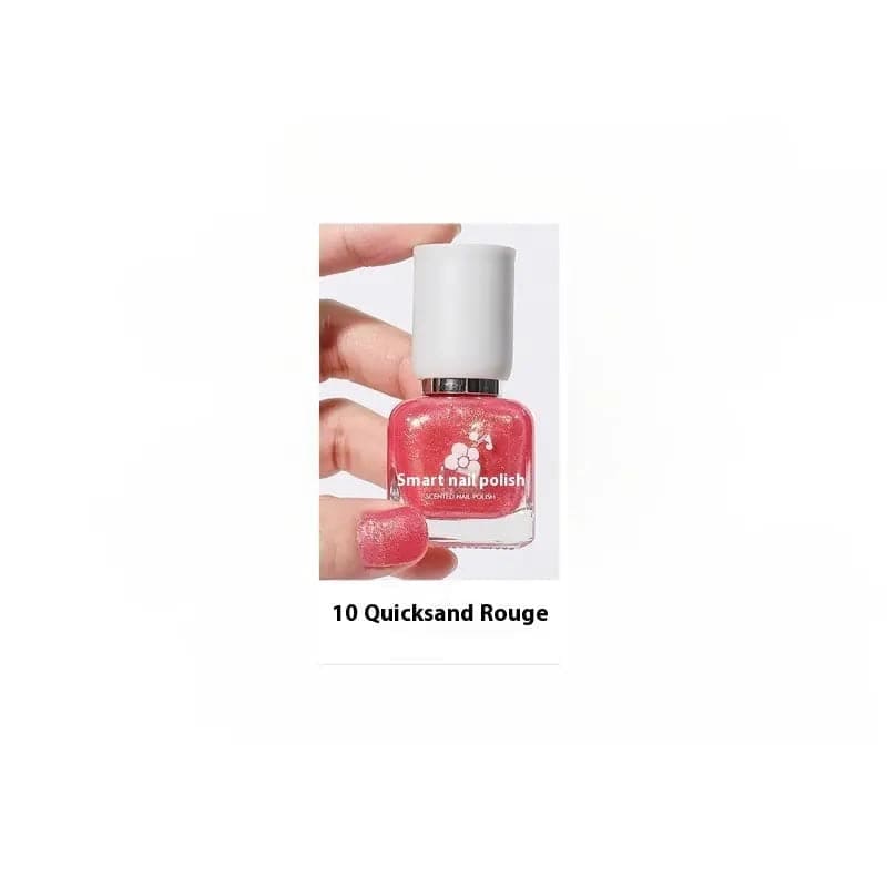 Water-Based Nail Polish - Quick-Drying and Long-Lasting Formula - 10 Quicksand Rouge / 11ml