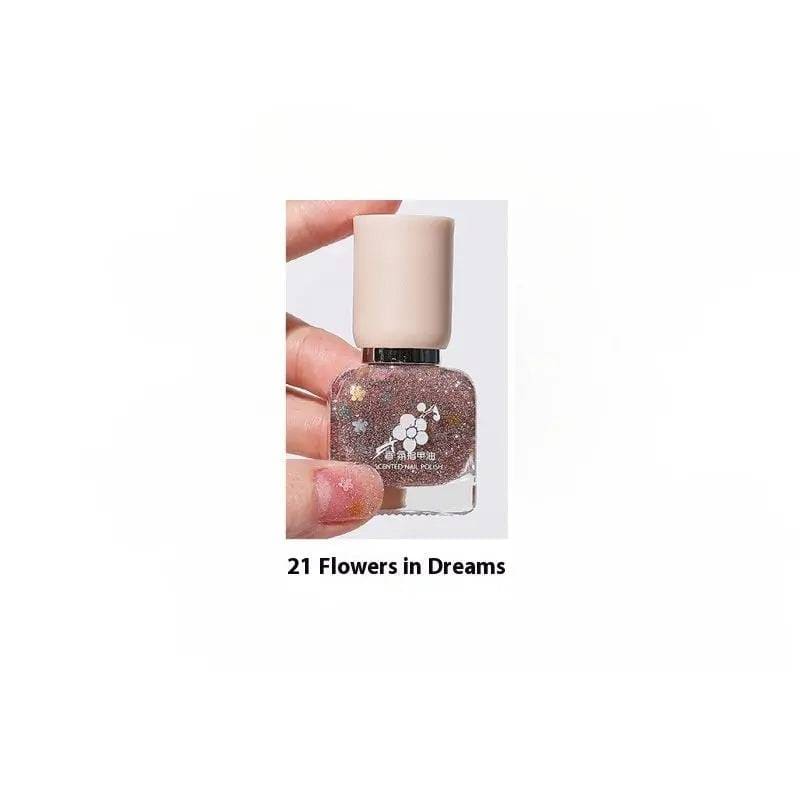 Water-Based Nail Polish - Quick-Drying and Long-Lasting Formula - 21 Flowers Into Dreams / 11ml