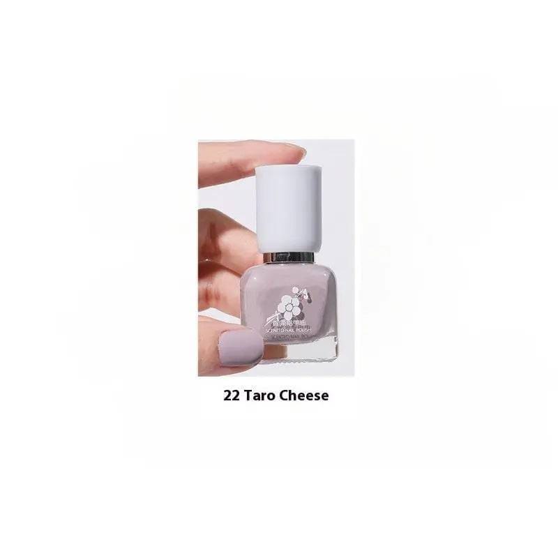 Water-Based Nail Polish - Quick-Drying and Long-Lasting Formula - 22 Taro Fromage / 11ml