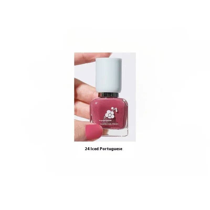 Water-Based Nail Polish - Quick-Drying and Long-Lasting Formula - 24 Ice Penetration Portuguese / 11ml