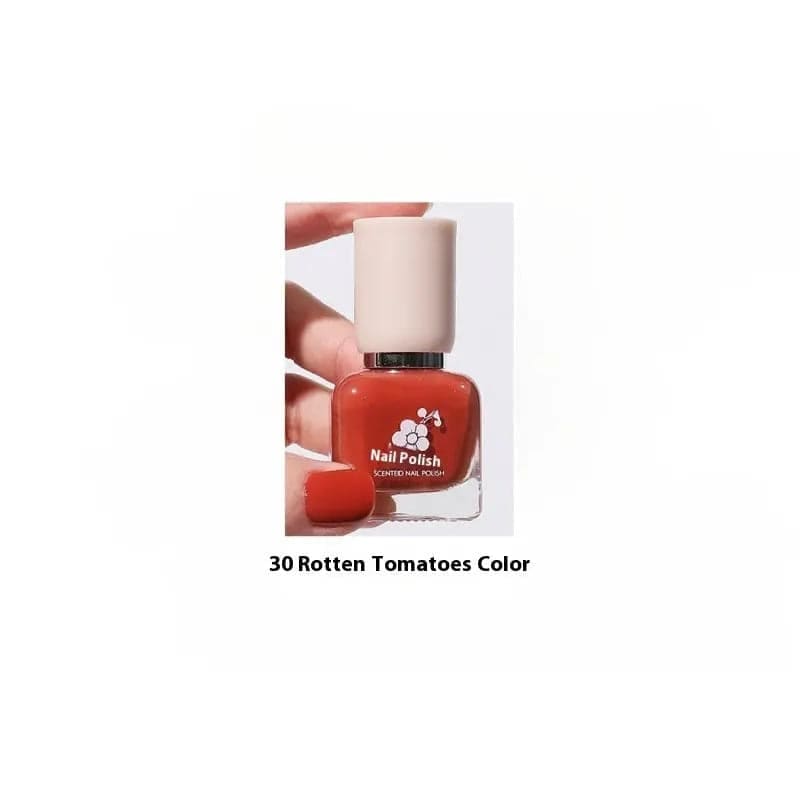 Water-Based Nail Polish - Quick-Drying and Long-Lasting Formula - 30 Tomato Red / 11ml