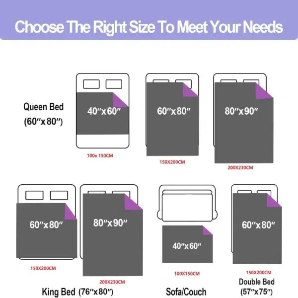 Waterproof Blanket for Bed Sofa Couch Water Resistant Blanket，Reversible Leakproof Bed Cover for Adults Elderly Pets
