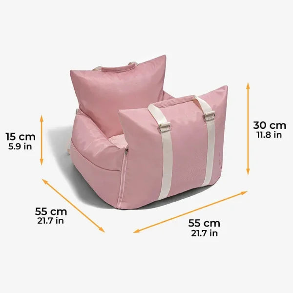 Waterproof Dog Car Seat Cover and Travel Mattress for Pets - Himpall