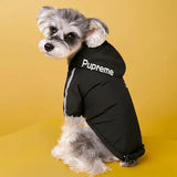 Reflective Waterproof Dog Jacket – Warm Fleece Winter Coat for Small & Medium Dogs Puppy Raincoat Outfit