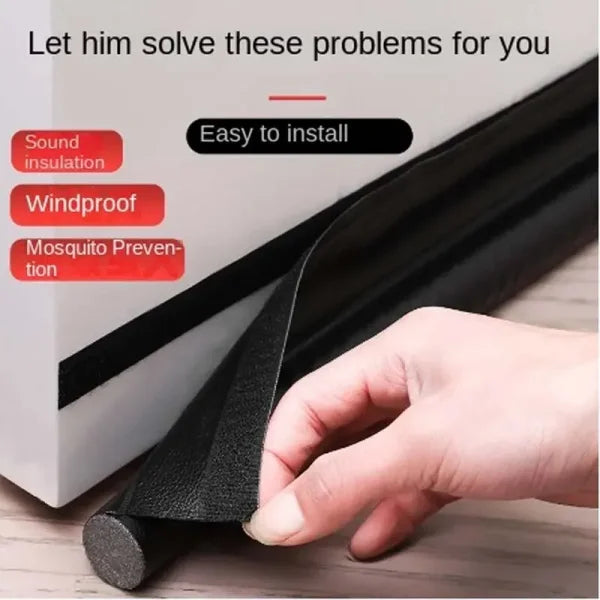 Waterproof Foam Tape Sealing Strips for Sound Insulation at Door Bottom - Himpall