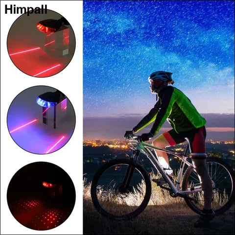 Waterproof LED Bicycle Taillights for Enhanced Safety and Visibility