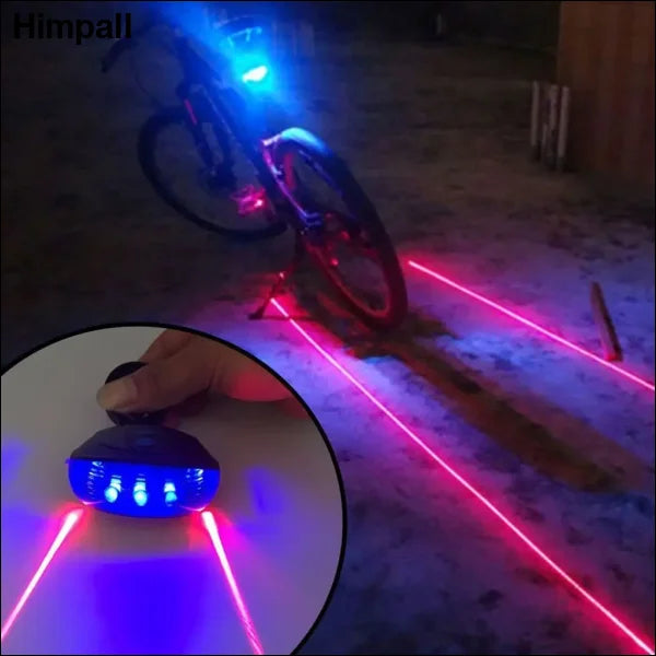 Waterproof LED Bicycle Taillights for Enhanced Safety and Visibility