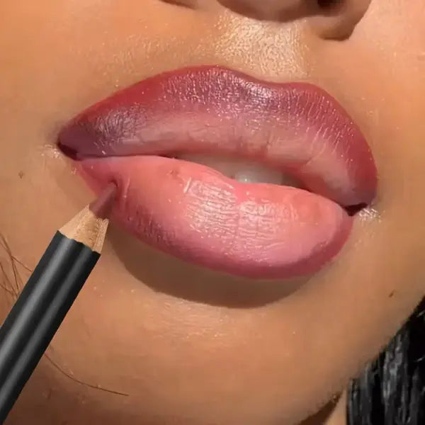 Waterproof Matte Lipliner Pencil Red Contour Tint Lipstick Long Lasting Non-stick Cup Moisturising Lips Makeup 12