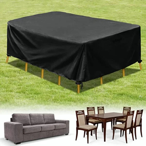 Waterproof Outdoor Furniture Dust Cover - 210D Oxford Cloth