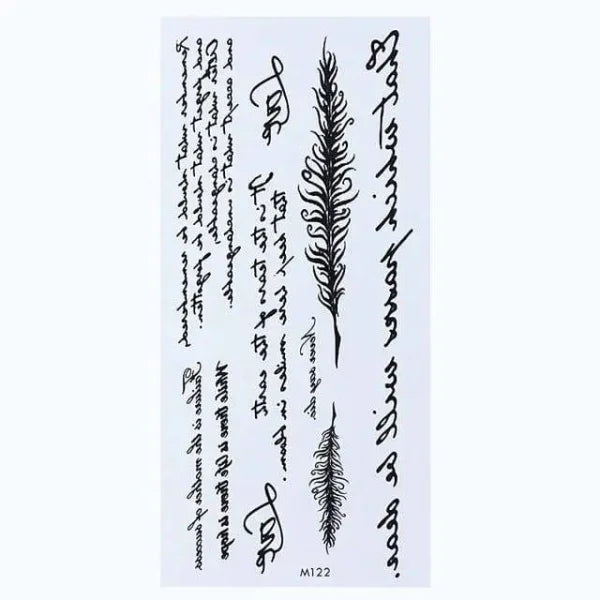 Waterproof Tattoo Stickers for Stylish Temporary Body Art - Himpall