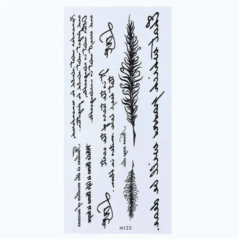 Waterproof Tattoo Stickers for Stylish Temporary Body Art - Himpall